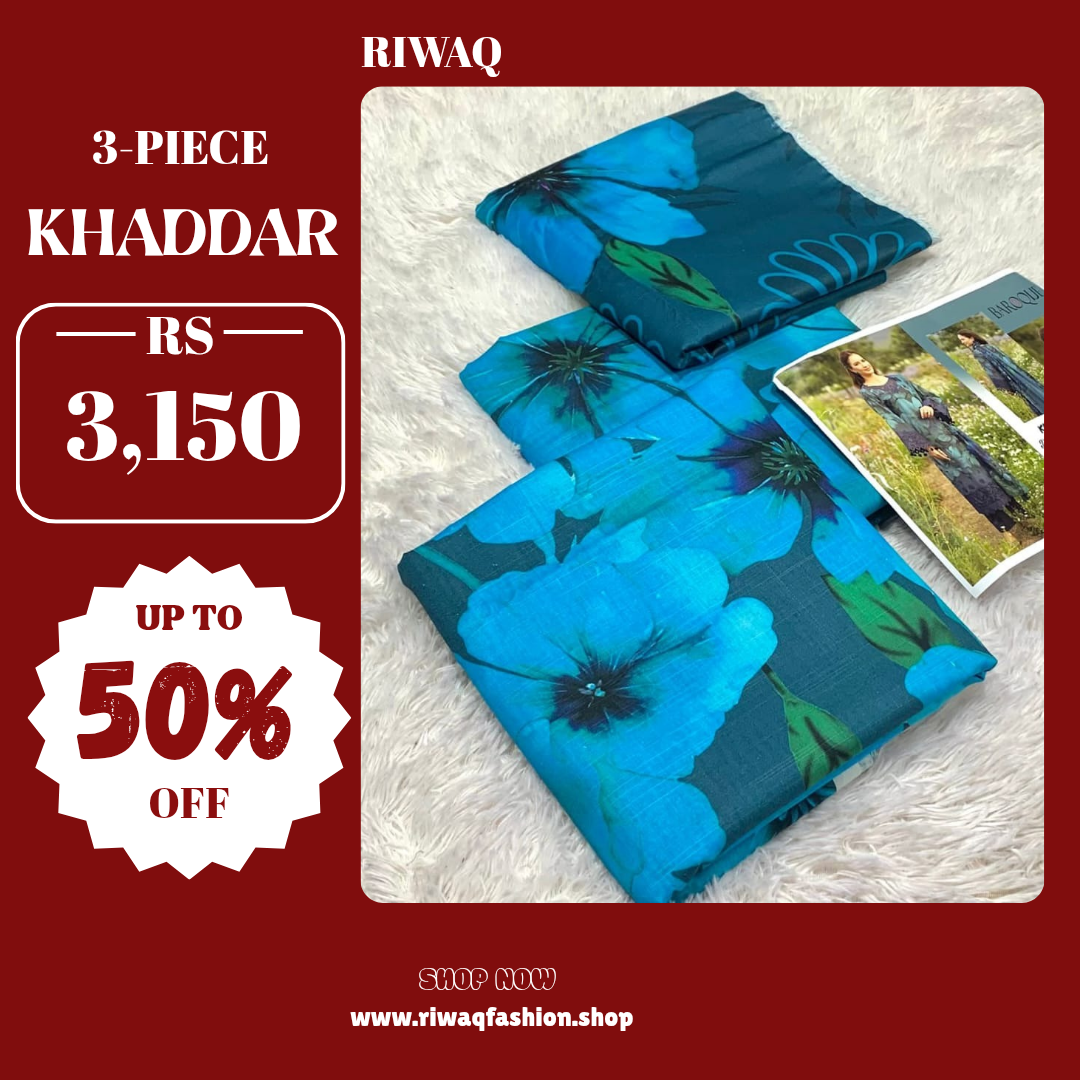 3PC Khaddar Suit Collection – Premium Mix Brands
Iznik | Maria B Inspired