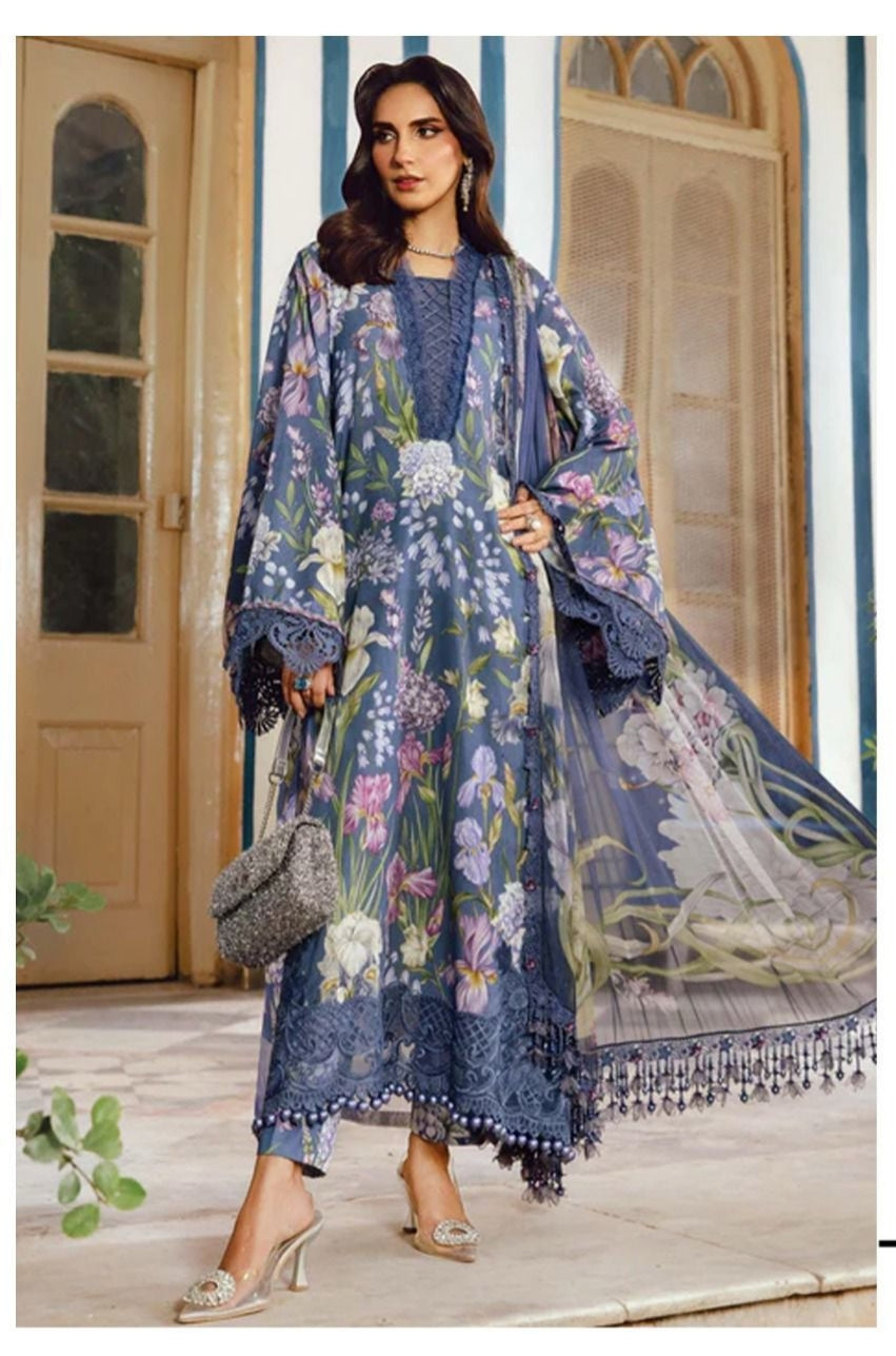 MARIA B Premium Khadar | Winter 2025 Print Collection