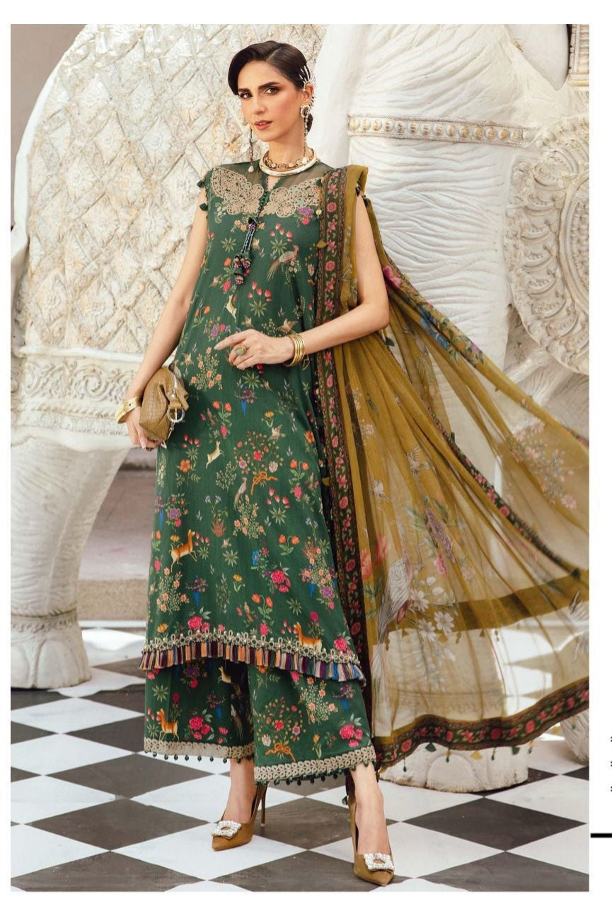 MARIA B Premium Khadar | Winter 2025 Print Collection