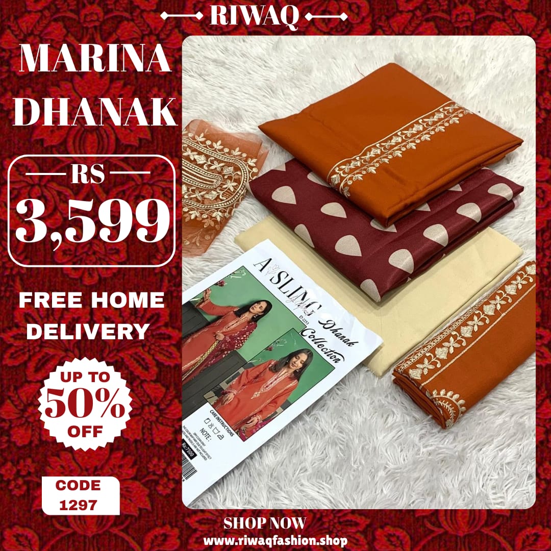 Luxury Dhanak Marina Winter Suit with Embroidered Wool Shawl
