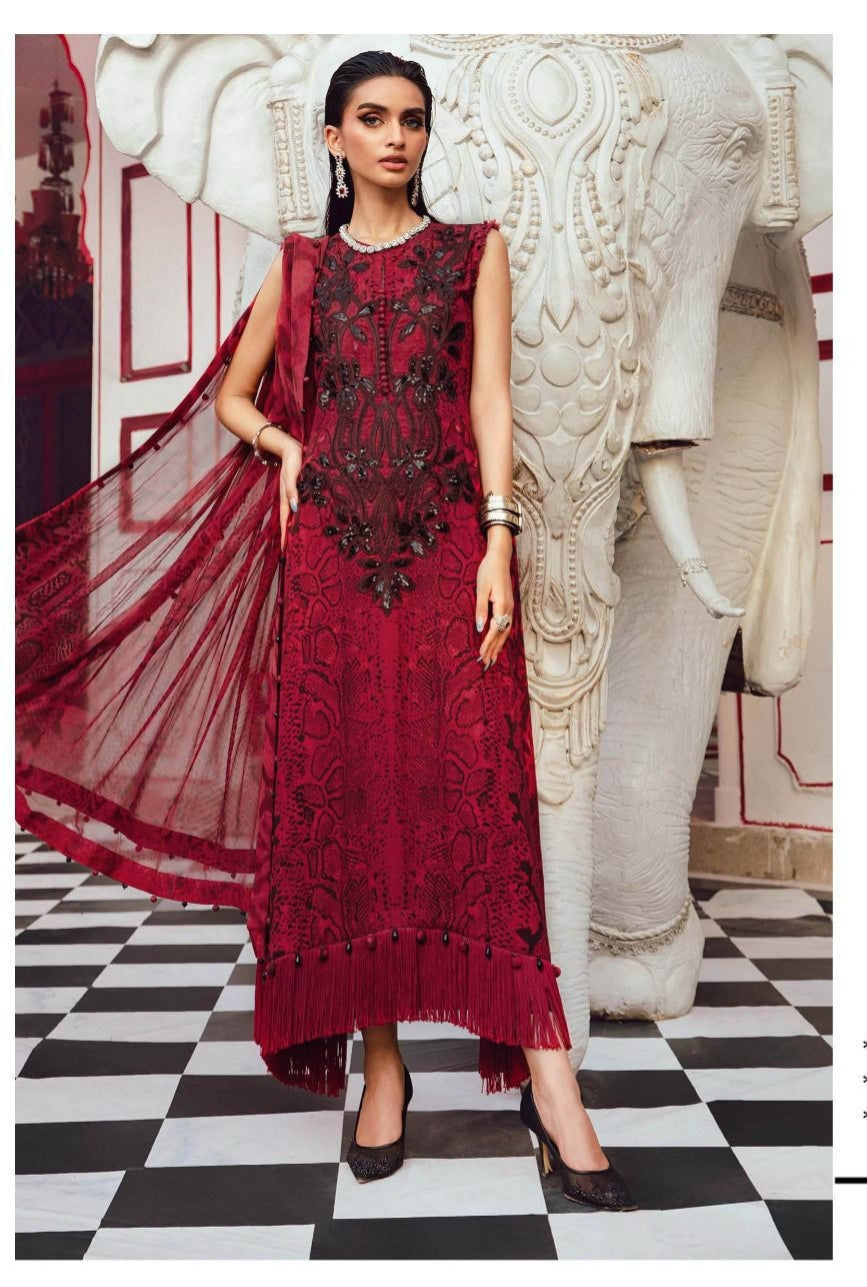 MARIA B Premium Khadar | Winter 2025 Print Collection