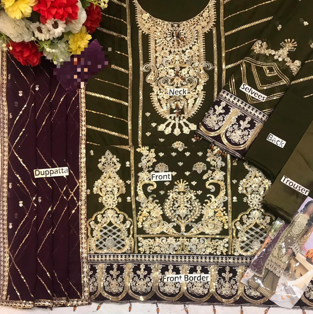 Ahmozi x Adan Libas | Master Blaster Replica 3-Piece Unstitched Suit