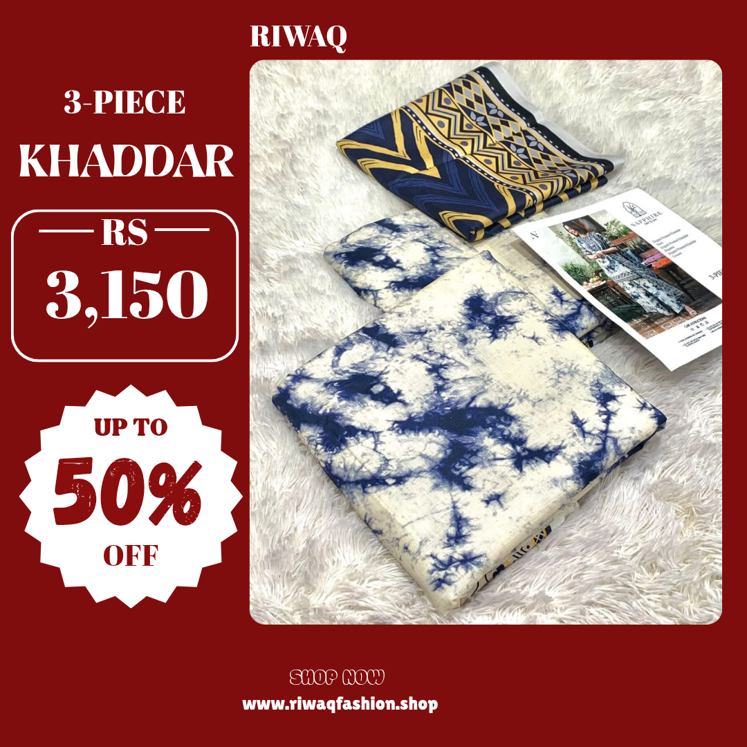 3PC Khaddar Suit Collection – Premium Mix Brands
Iznik | Maria B Inspired