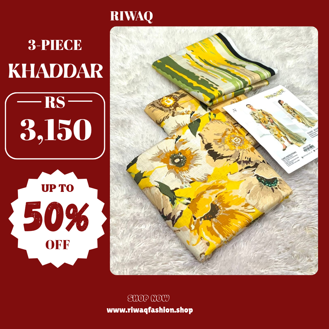 3PC Khaddar Suit Collection – Premium Mix Brands
Iznik | Maria B Inspired