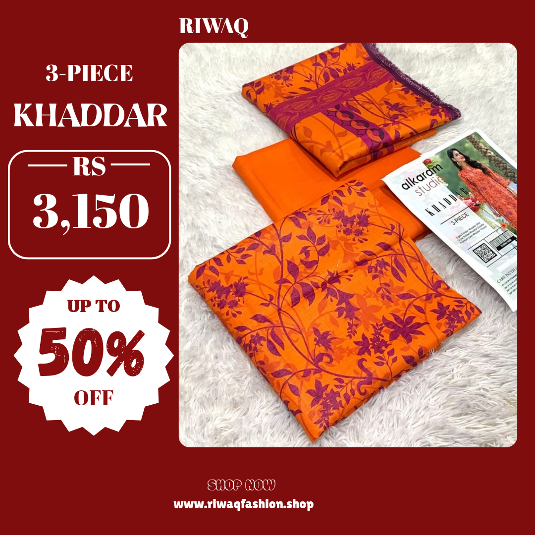 3PC Khaddar Suit Collection – Premium Mix Brands
Iznik | Maria B Inspired