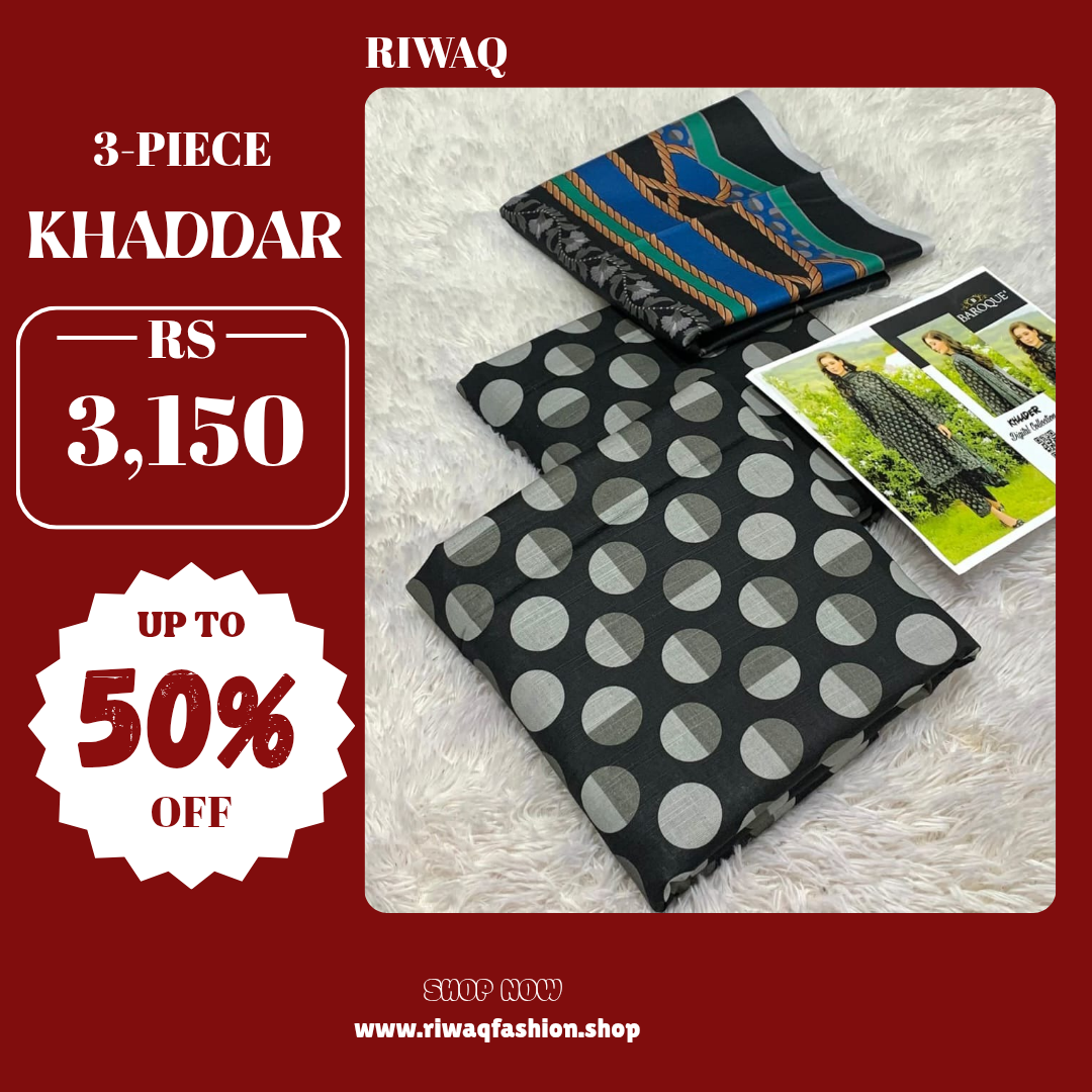 3PC Khaddar Suit Collection – Premium Mix Brands
Iznik | Maria B Inspired