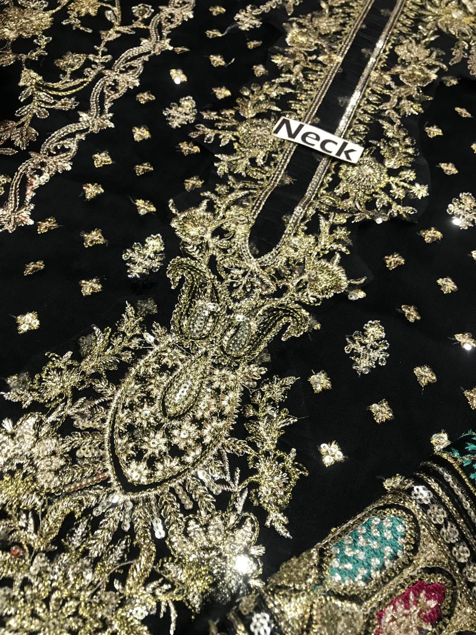 Charizma Hit Code – Master Blaster Replica | Luxury Heavy Embroidered 3-Piece Suit