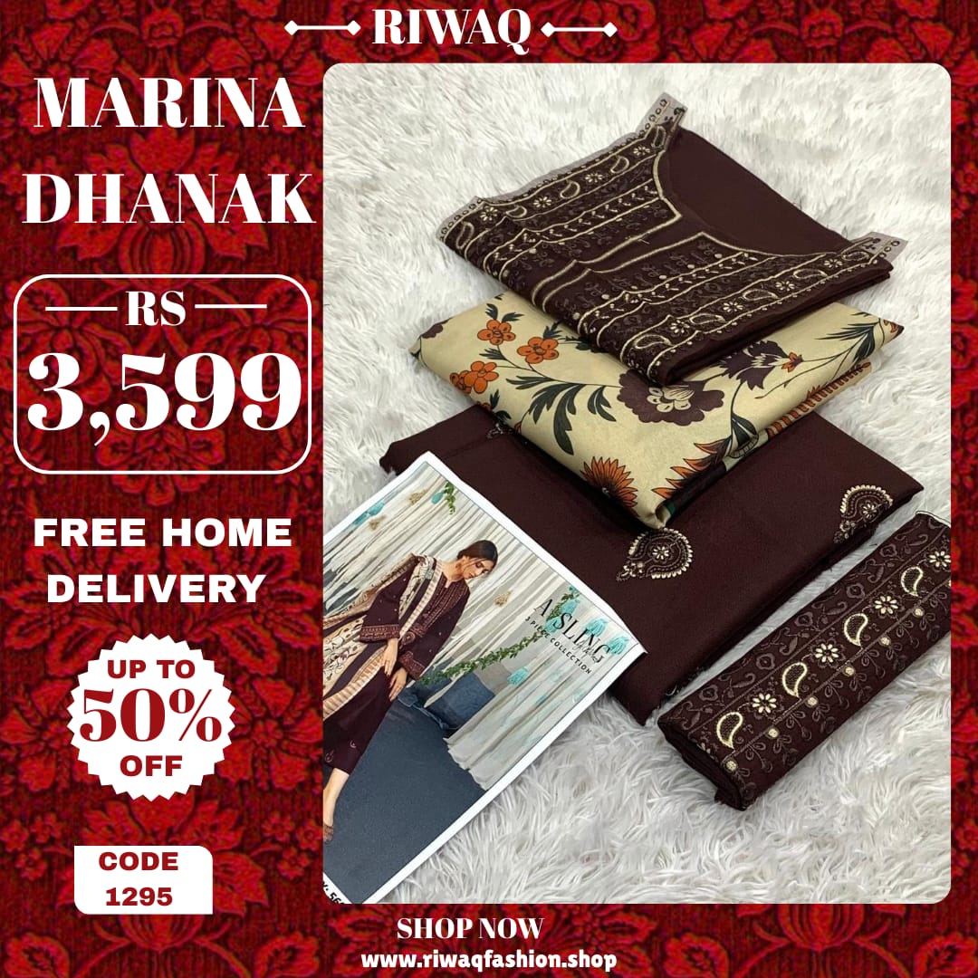 Luxury Dhanak Marina Winter Suit with Embroidered Wool Shawl