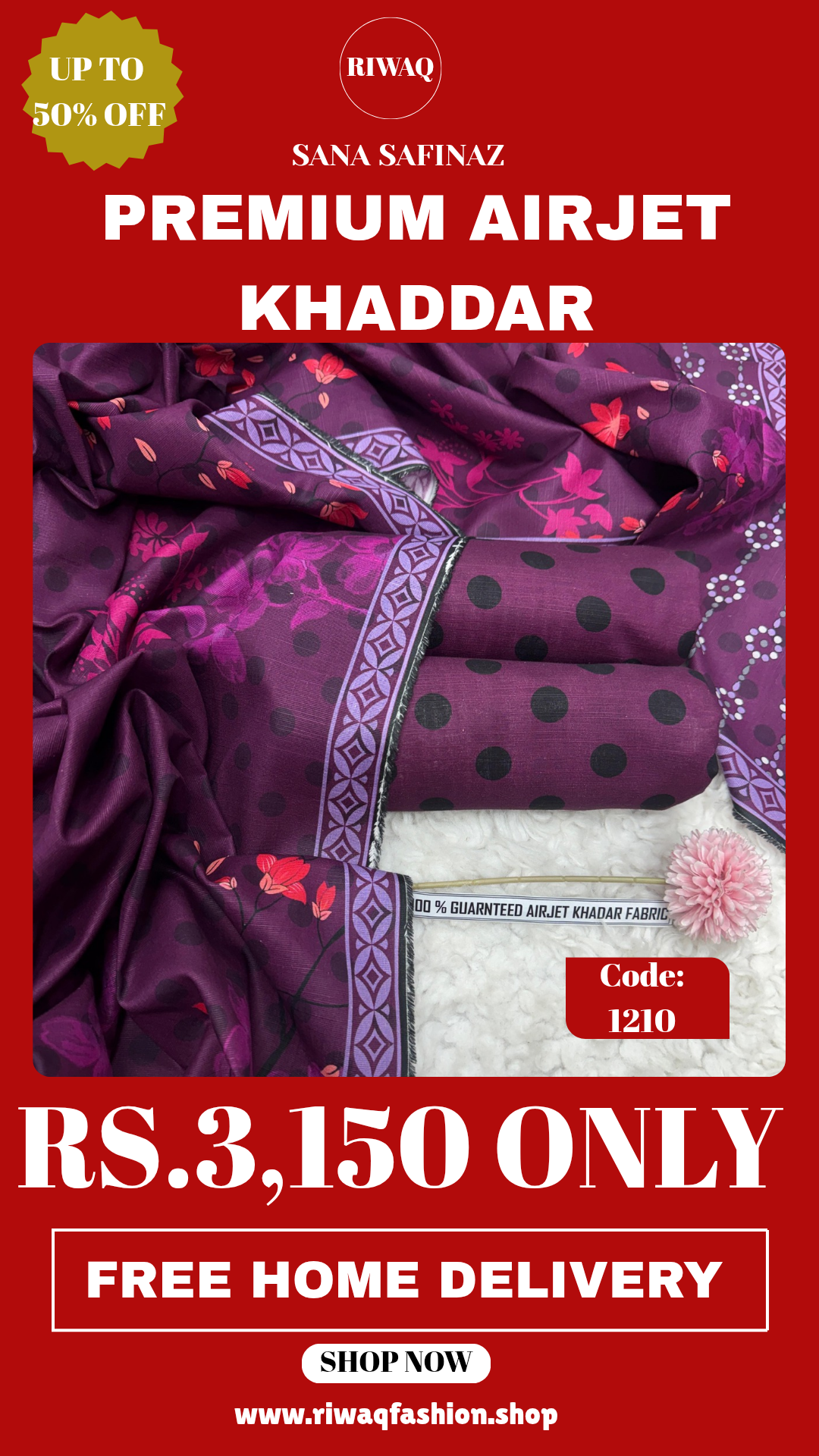 Winter Sana Safinaz Premium Khadar – Elegant Digital Prints