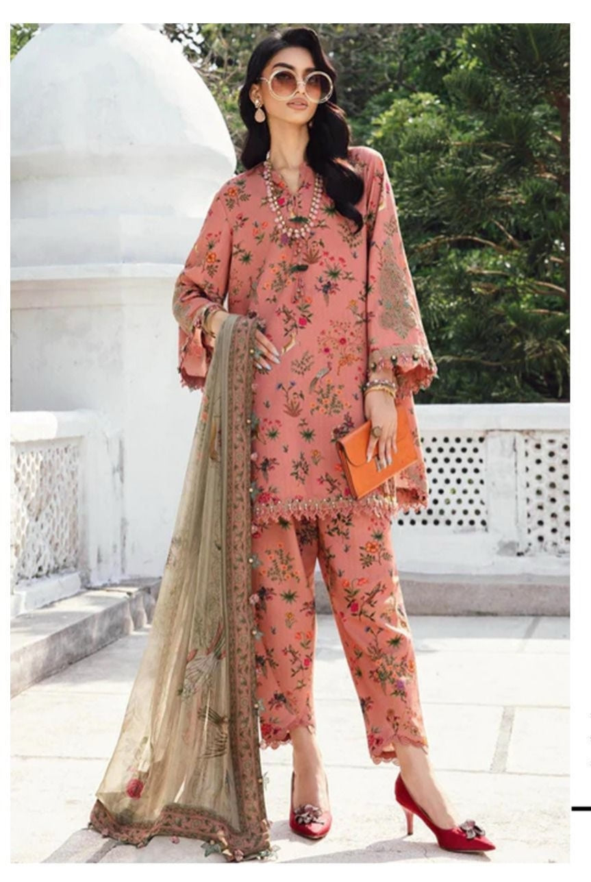 MARIA B Premium Khadar | Winter 2025 Print Collection