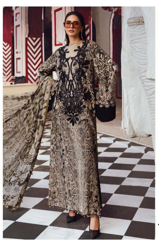 MARIA B Premium Khadar | Winter 2025 Print Collection