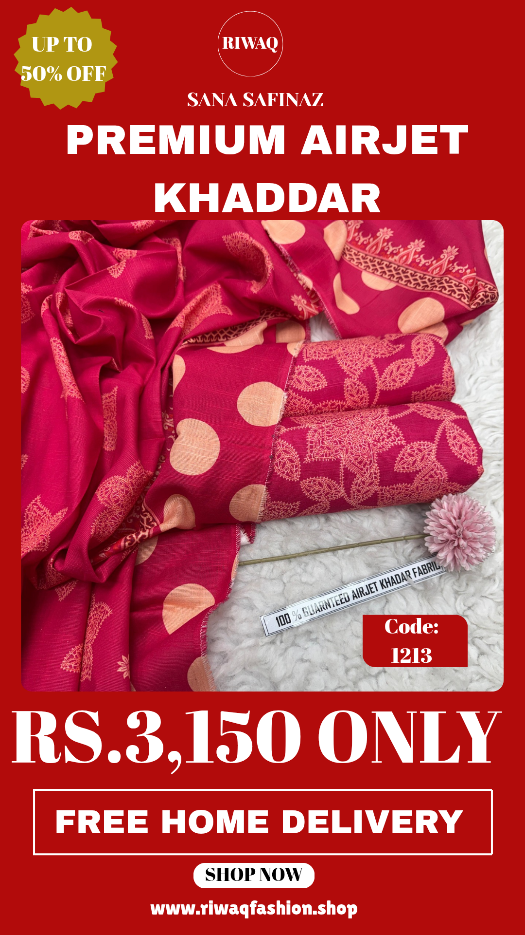 Winter Sana Safinaz Premium Khadar – Elegant Digital Prints