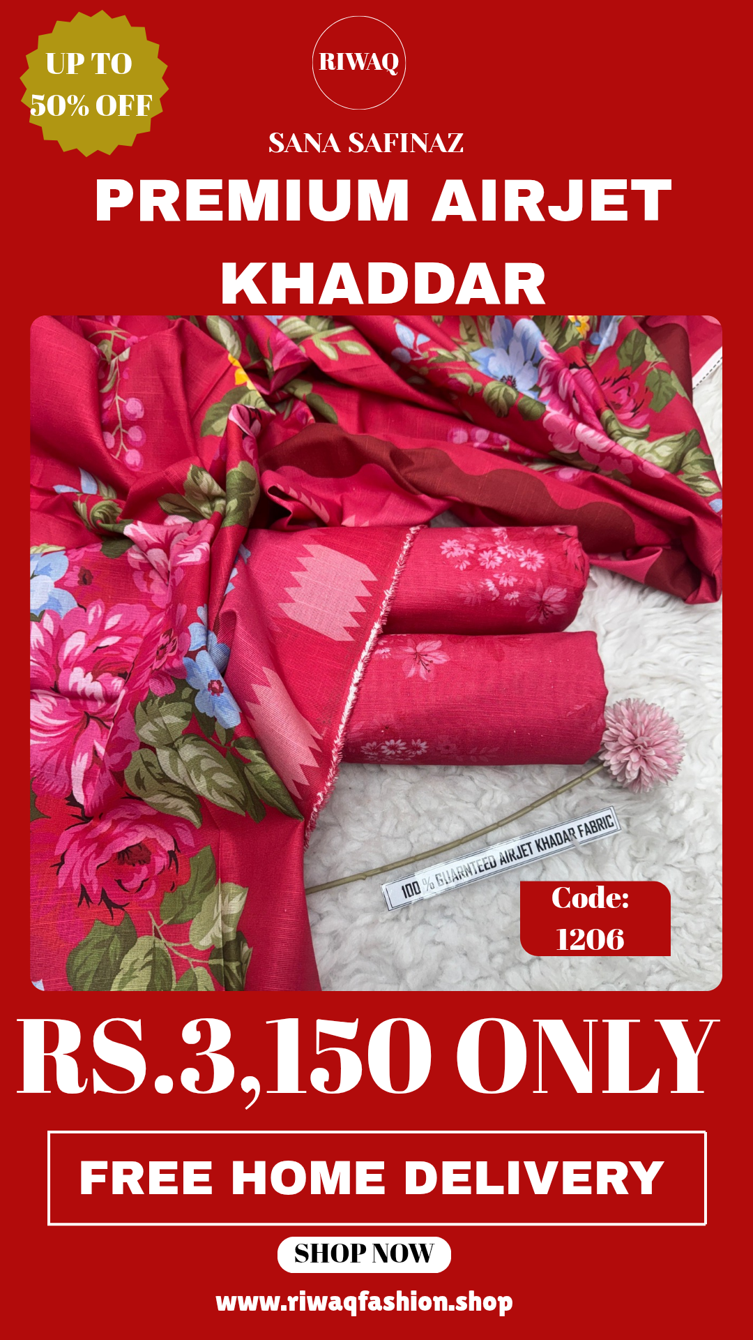 Winter Sana Safinaz Premium Khadar – Elegant Digital Prints