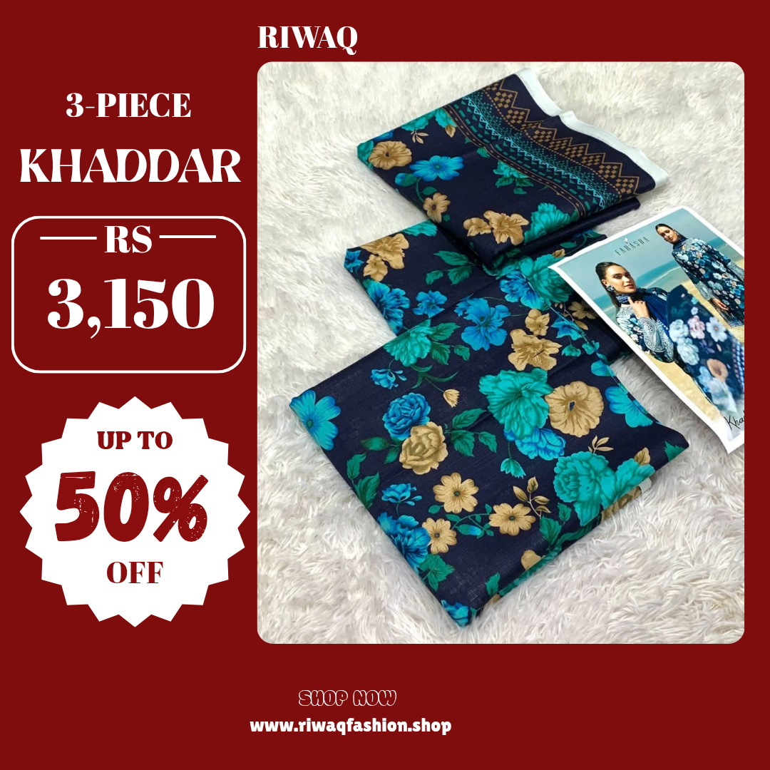 3PC Khaddar Suit Collection – Premium Mix Brands
Iznik | Maria B Inspired