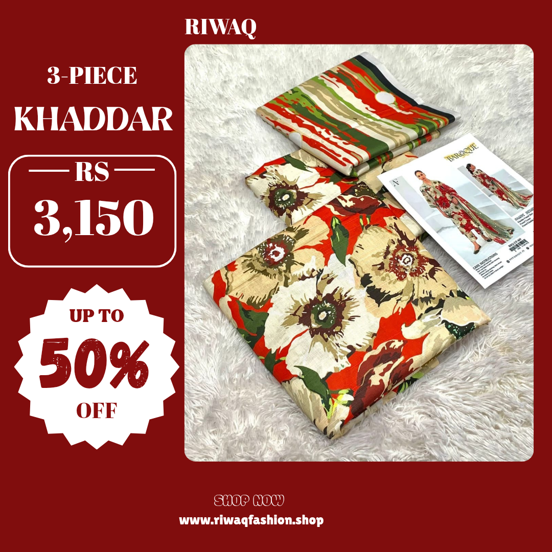 3PC Khaddar Suit Collection – Premium Mix Brands
Iznik | Maria B Inspired